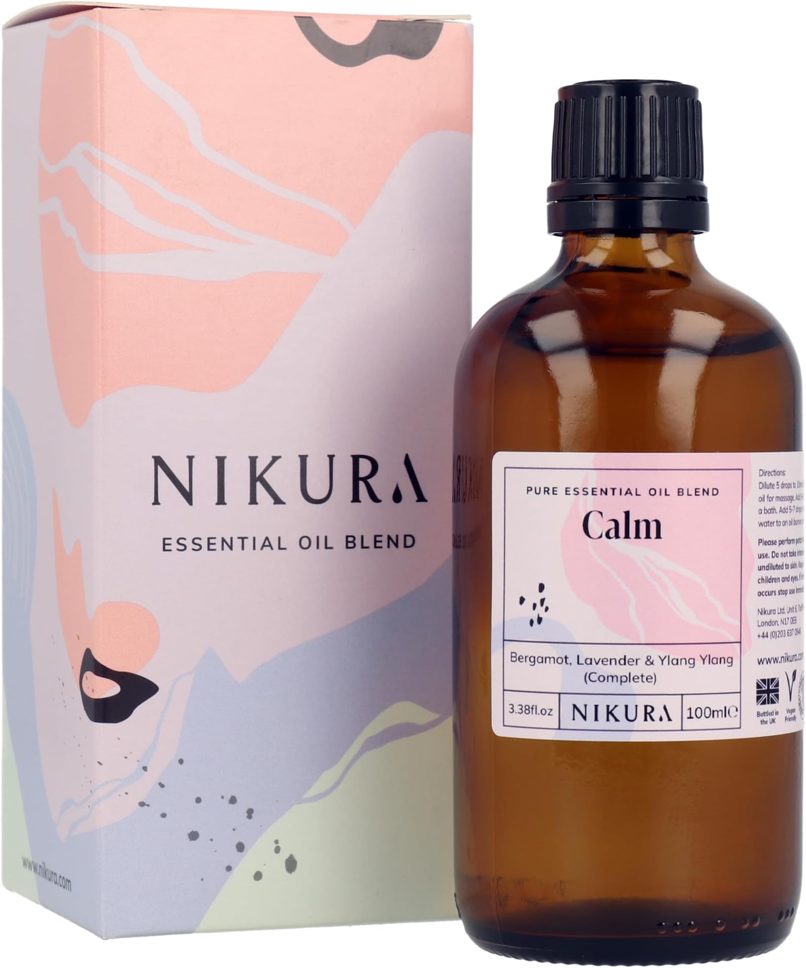 Nikura Calm Essential Oil Blend - 100ml - 100% Natural