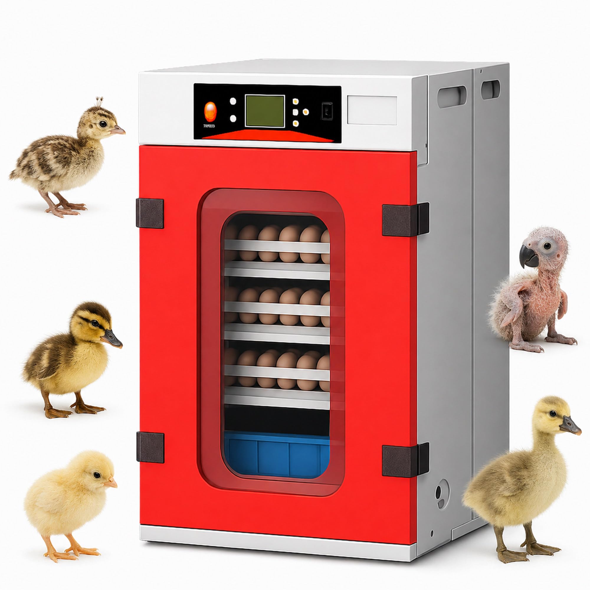 Incubatrice automatizzata 3-in-1 per incubazione, schiusa e crescita