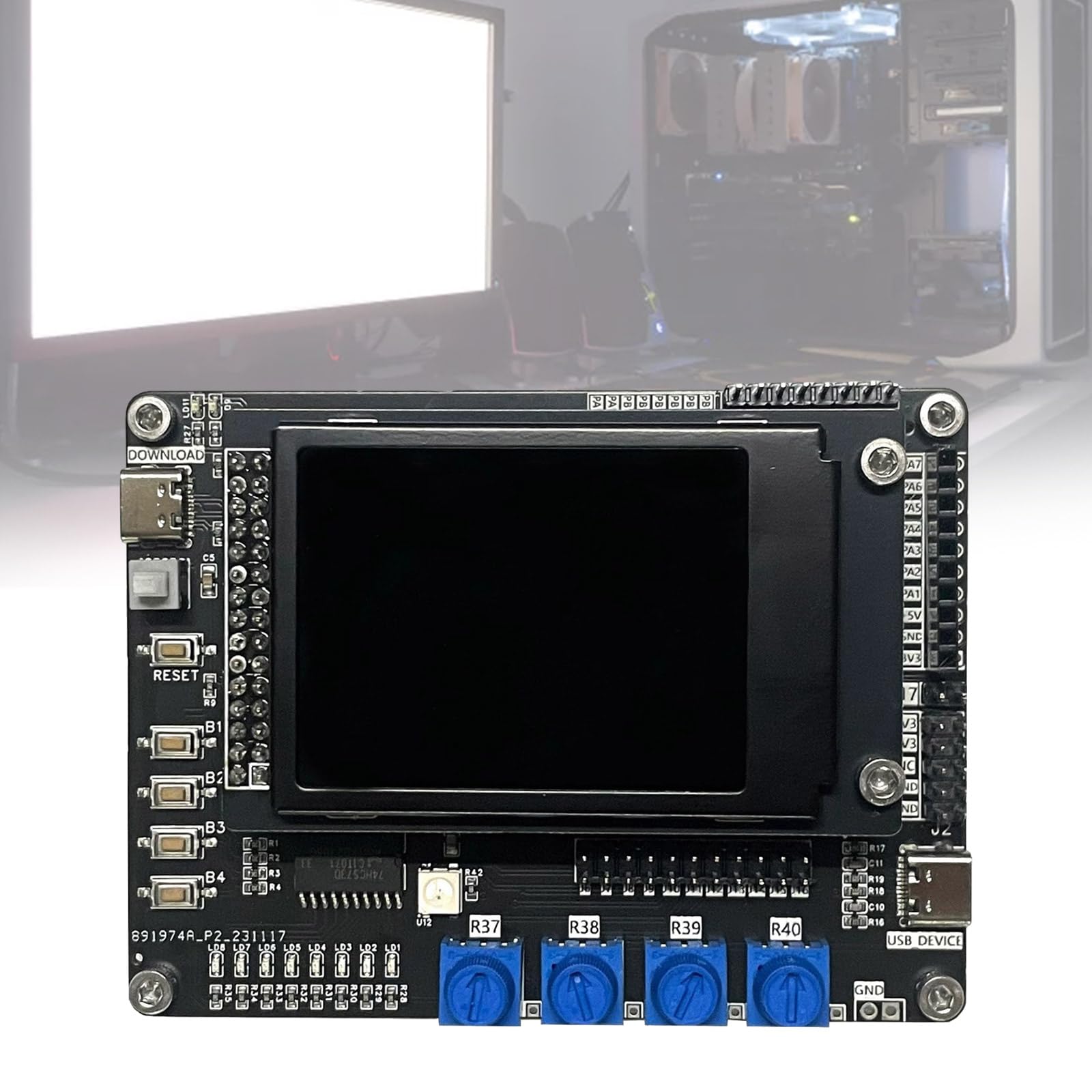 Scheda di sviluppo per Debugger Blue Bridge Cup DAPLINK, LCD da 2,4" e scheda debugger ad espansione extra