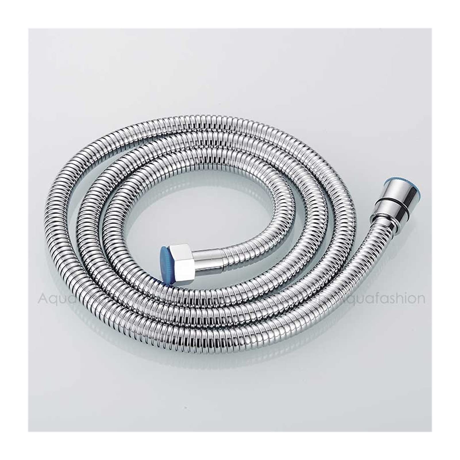 Shower Hose, Stainless Steel Universal Replacement Hose,Shower Pipe 150cm Tube Flexible Bathroom Plumbing(Chrome)