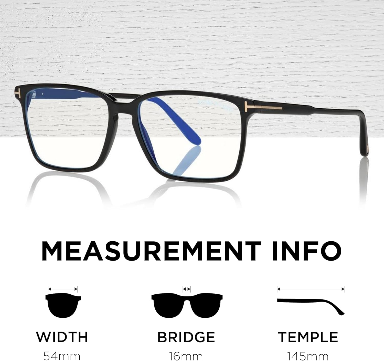 Tom Ford FT5696-B Rectangular Shape Eyeglass Frame With Luxury Eyewear Kit - Image 5