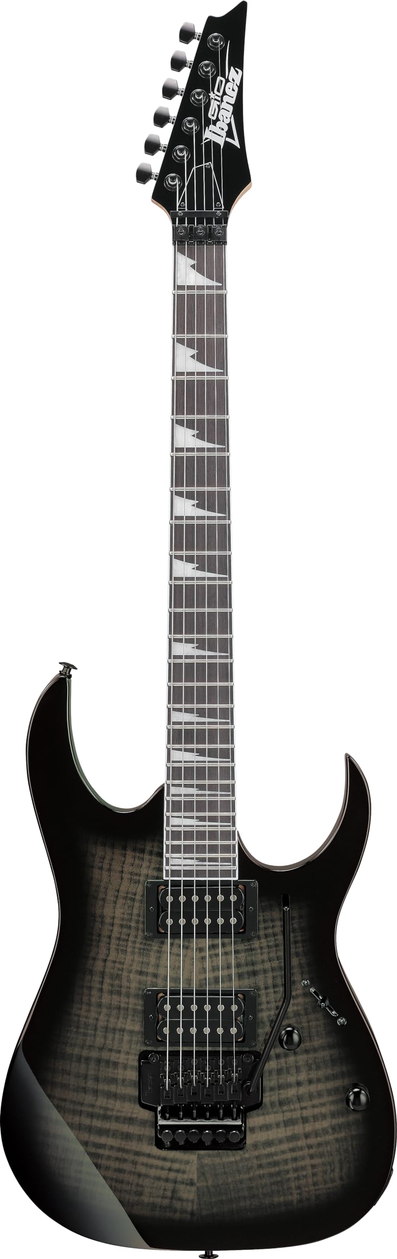 Ibanez GRG320FA-TKS ギター、ダブル・ロッキング・トレモロ