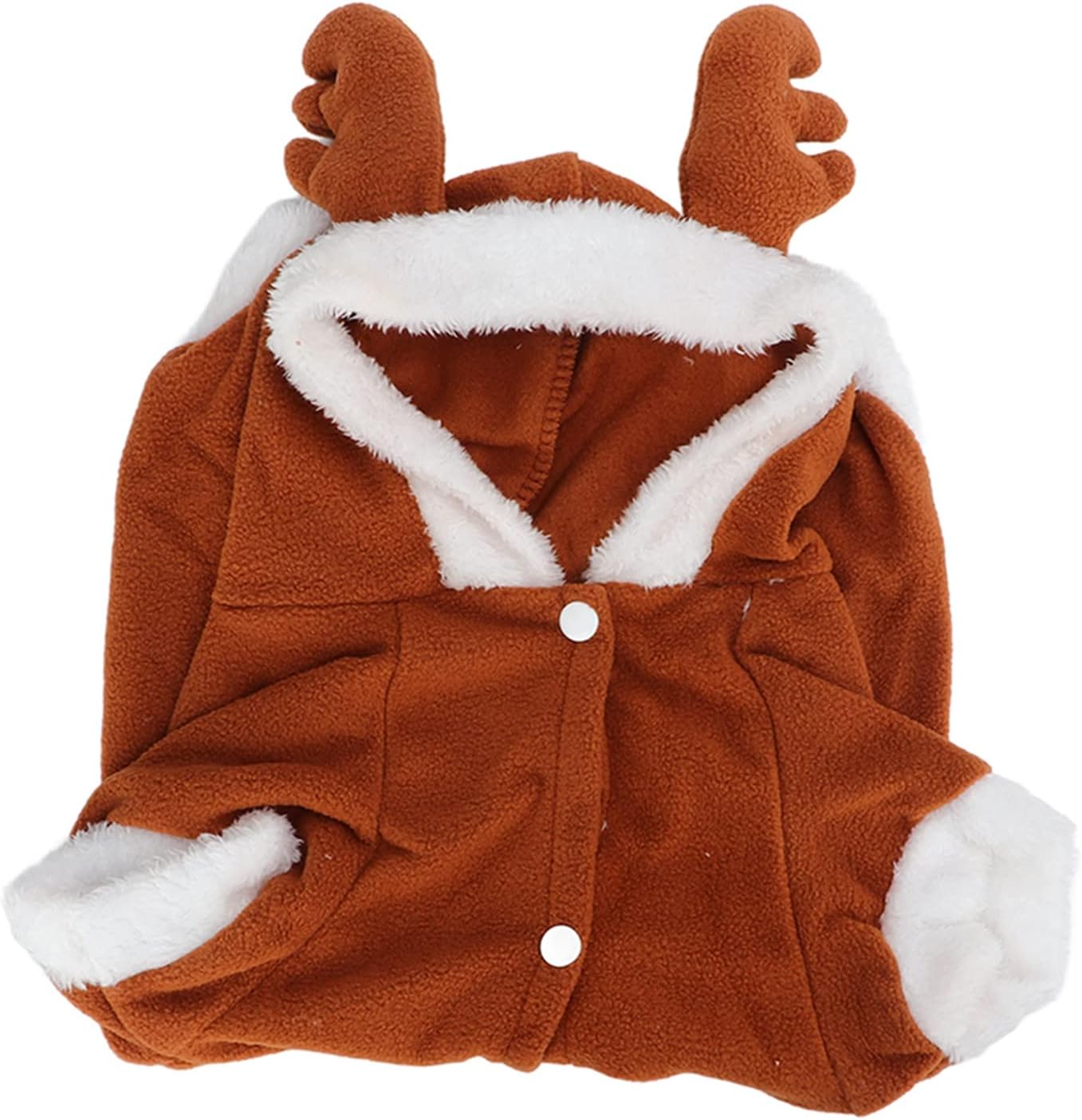 Medium Large Dog Hoodie, Elk Design, Stylish and Cozy, All Season Protection, Soft and Breathable Fabric, for Huskies, Golden Retrievers, Bulldogs (3XL)