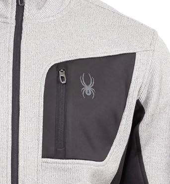 Spyder Men's Relaxed Fit Full Zip Jacket