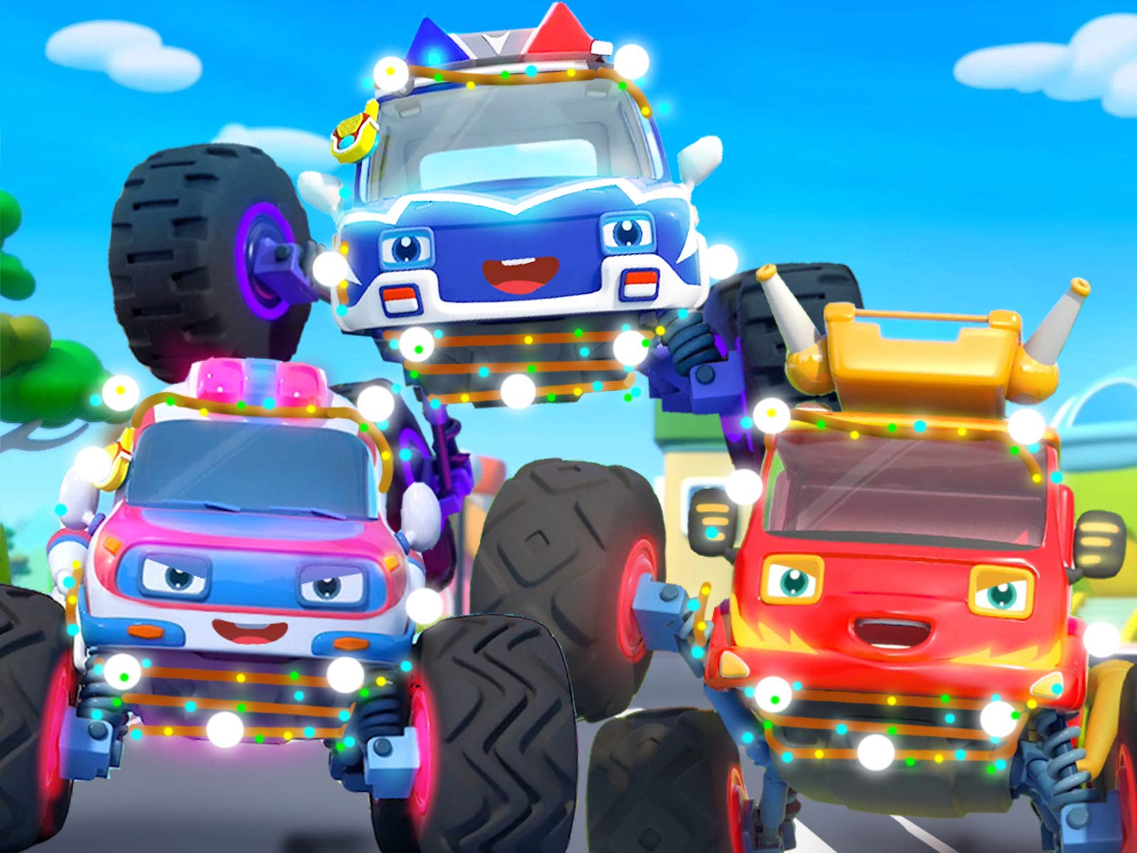 Watch BabyBus Monster Cars Go! Prime Video