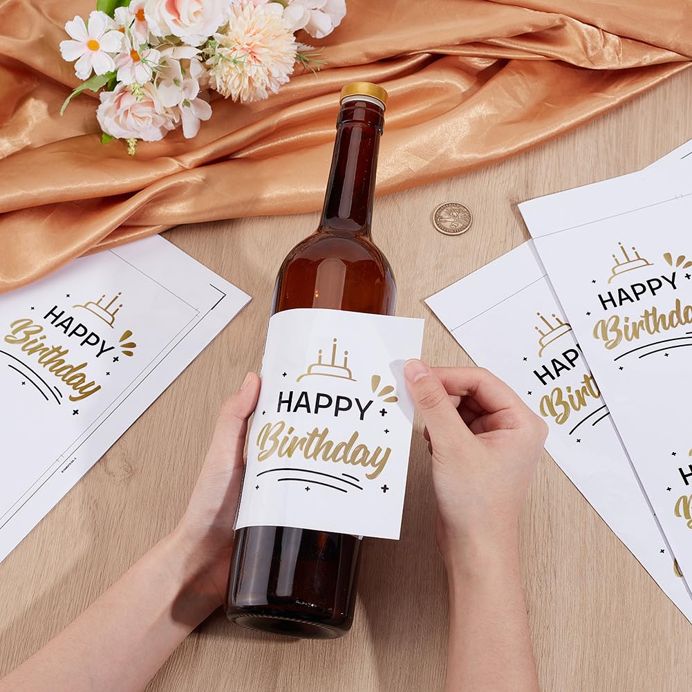40 Etichette Adesive Per Bottiglie Di Vino Con Frasi Romantiche “Non Posso Fare A Meno Di Te” – Perfette Per Matrimoni, Anniversari E Bomboniere - 3