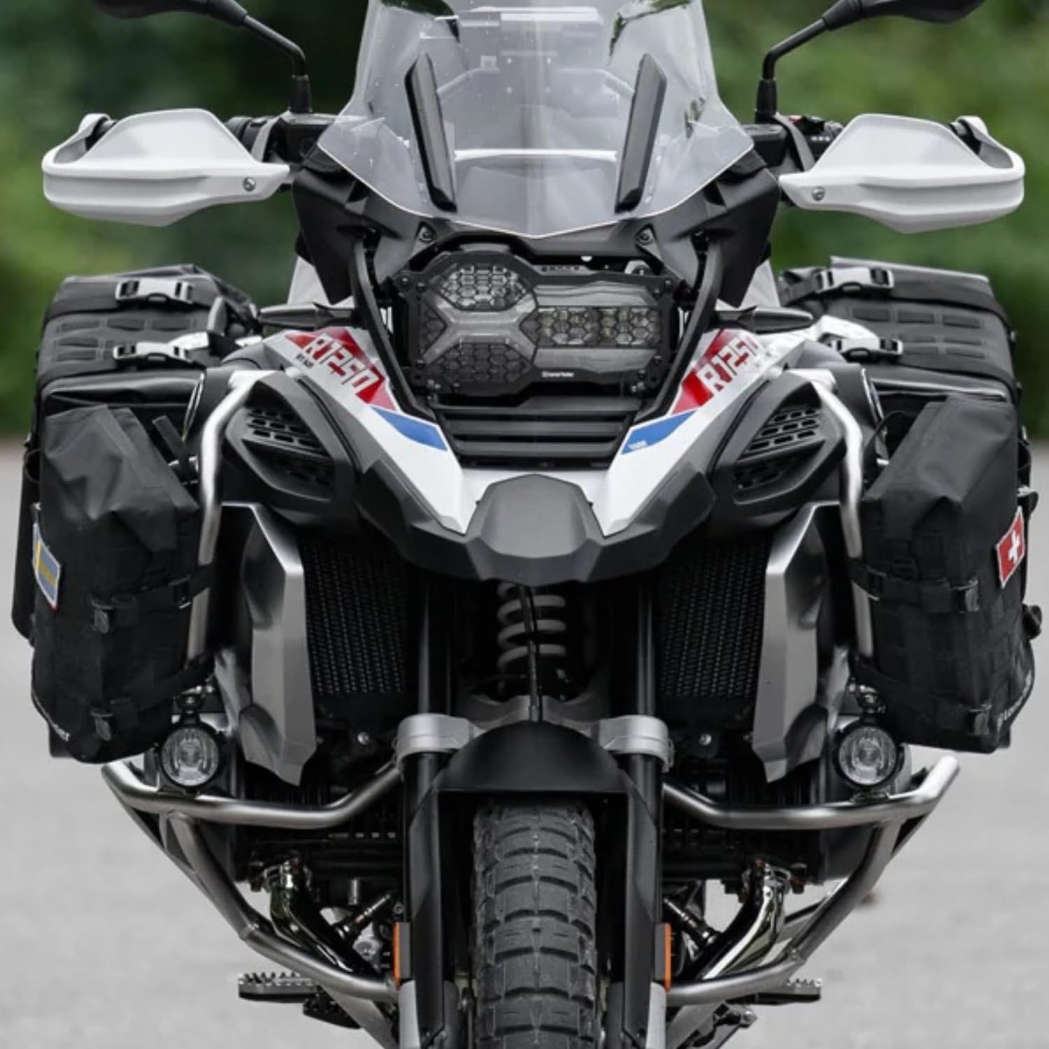 Lone Rider MiniBag 6L - Borsa impermeabile per barra antiribaltamento per motocicletta, con sistema Hypalon MOLLE, ganci G con cancello, fibbie a camma - archiviazione laterale del telaio paraurti