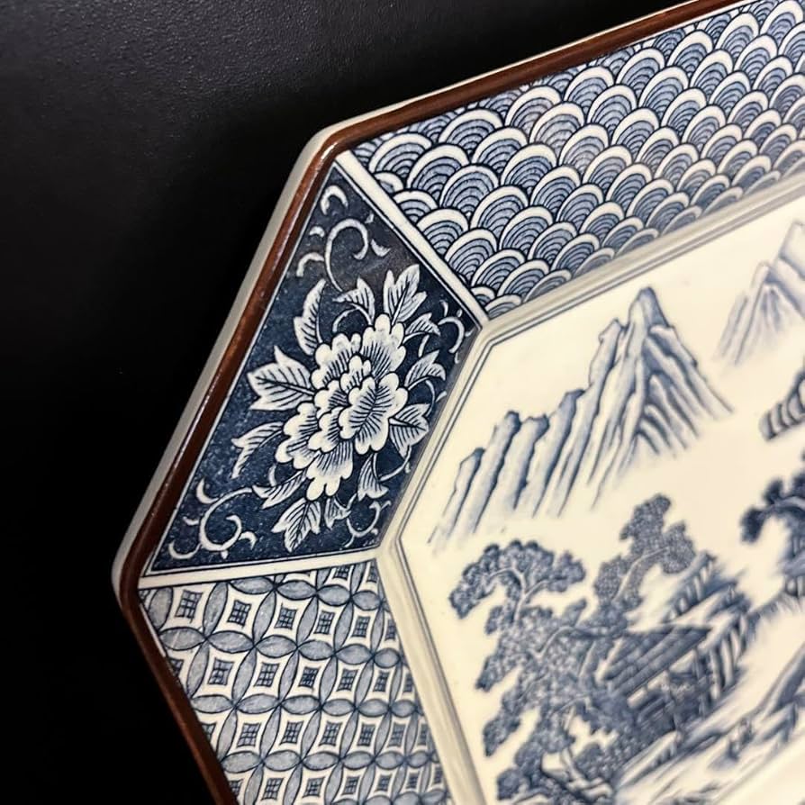 朝明窯 晴峰作　6枚セット　取皿　大鉢　大皿　有田焼 朝明窯 晴峰作 6枚セット 取皿 大鉢 大皿 有田焼