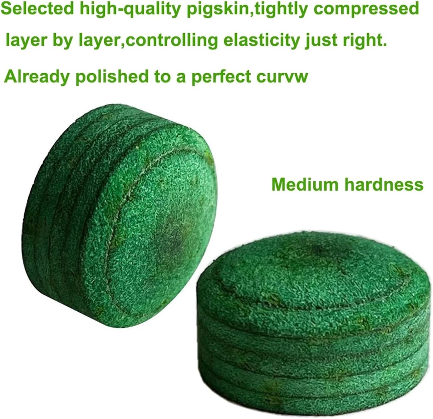 Cue Tips 15pcs Professional Billiard Pool Cue Tips for Table Maintenance