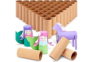 48 Pack Craft Tubes Cardboard Empty Rolls