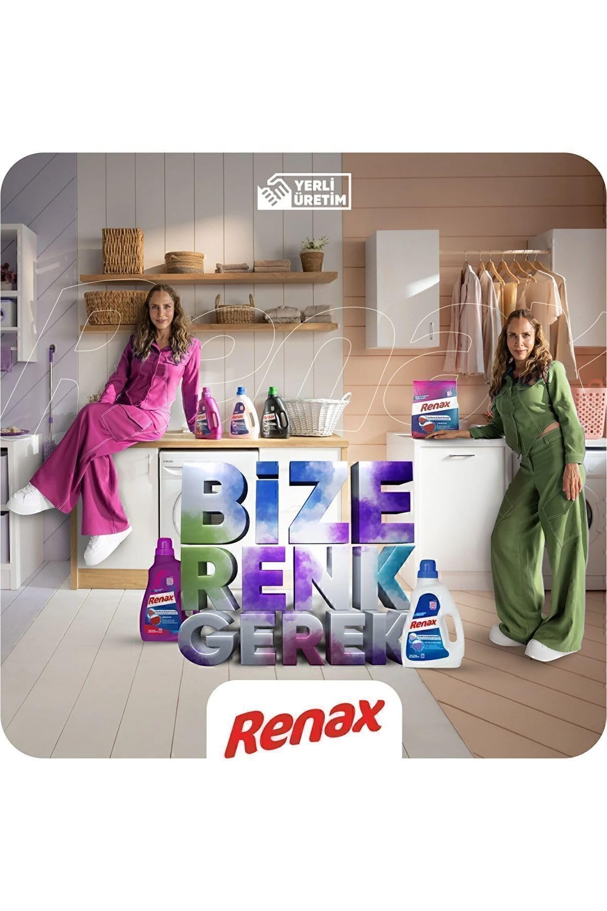 Renax Sıvı Çamaşır Deterjanı 2520 ml Siyahlar