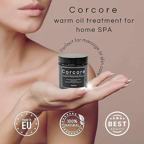 Miniatura 2 de Aceite de masaje sensual con aroma a pachulí infundido con aceites esenciales y manteca de karité, aceite de masaje corporal nutritivo hidratante