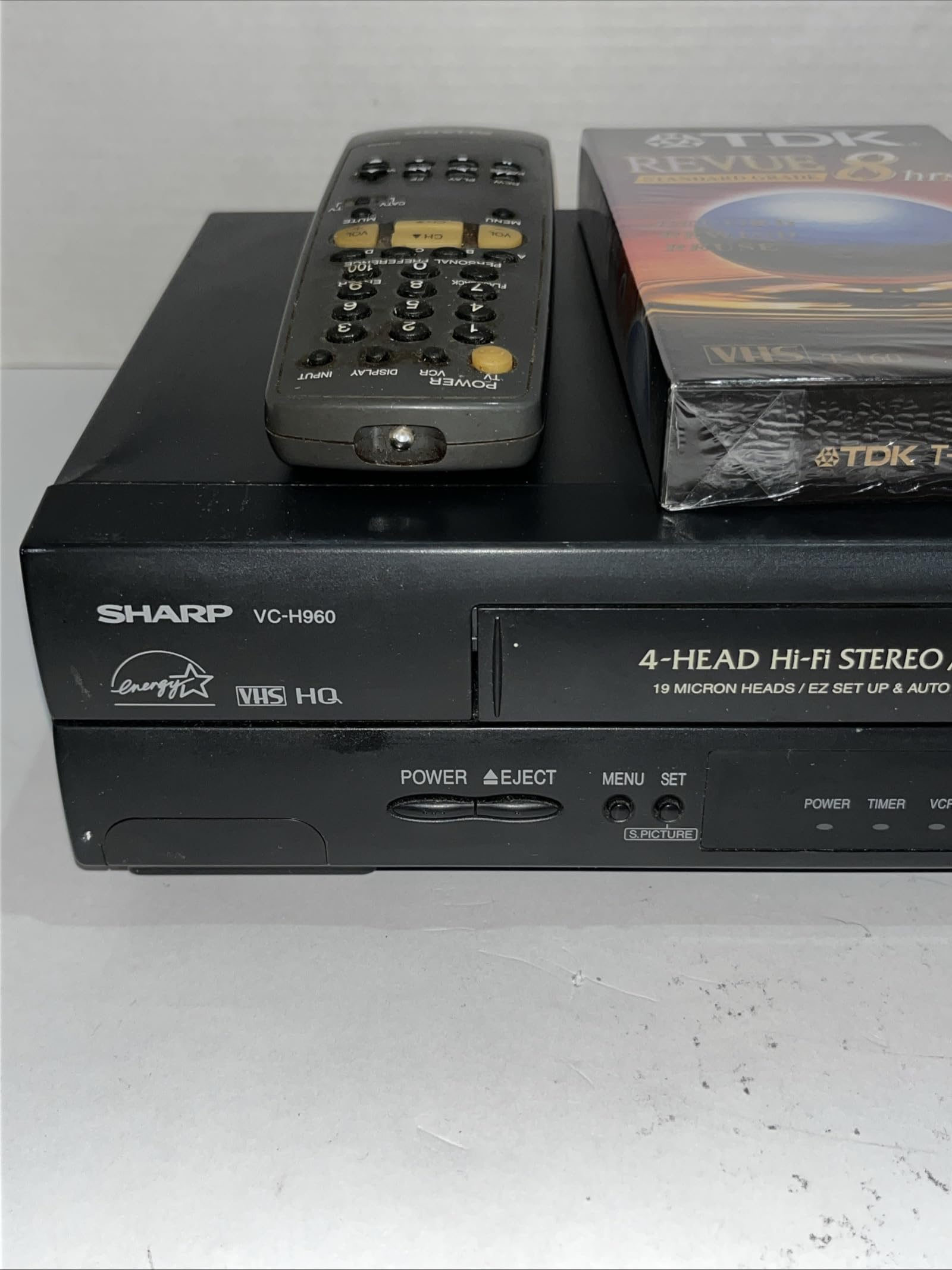 Amazon.com: Sharp VC-H960U 4-Head Hi-Fi VCR : Electronics