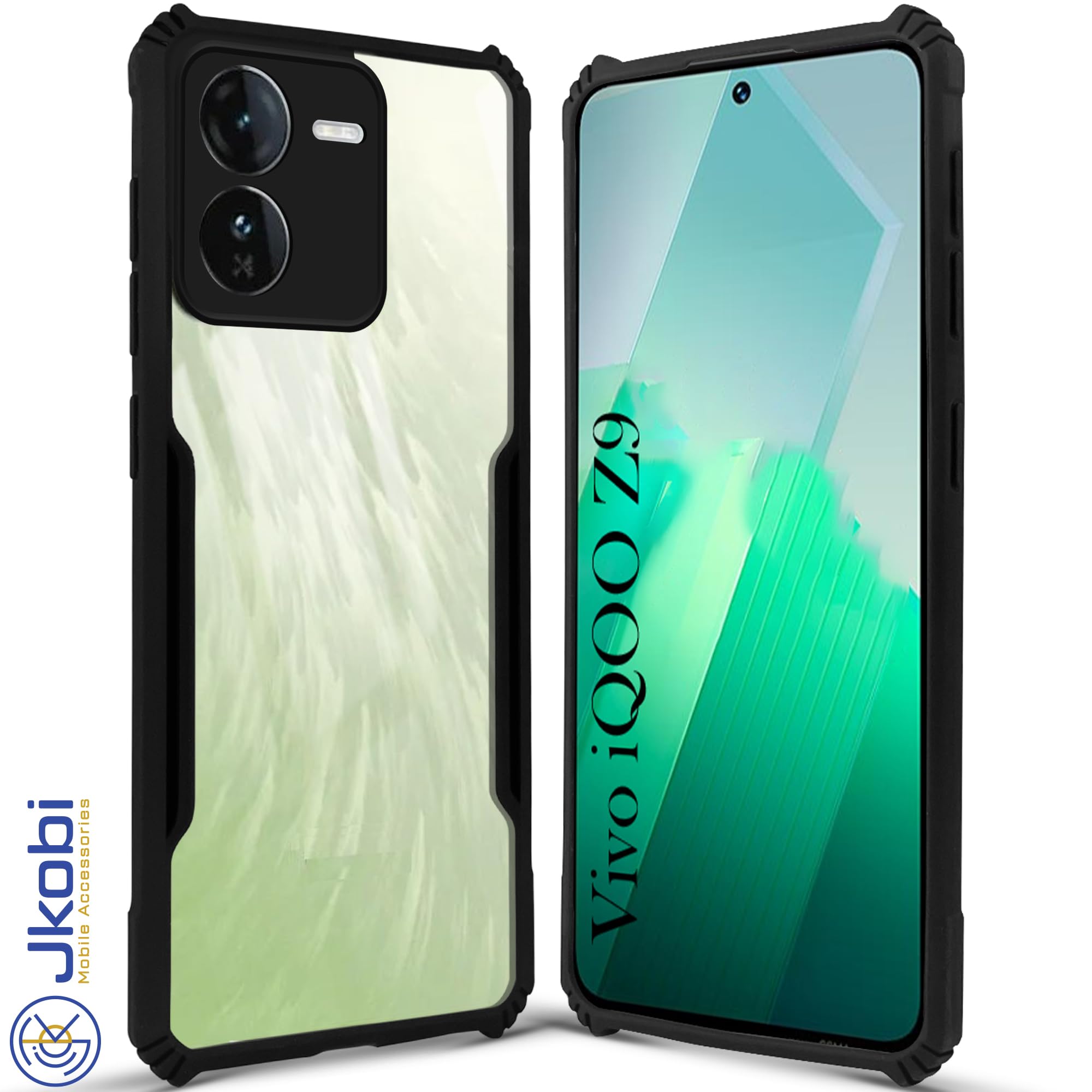 Jkobi Back Cover Case for Vivo IQOO Z9 5G (Shockproof with 
