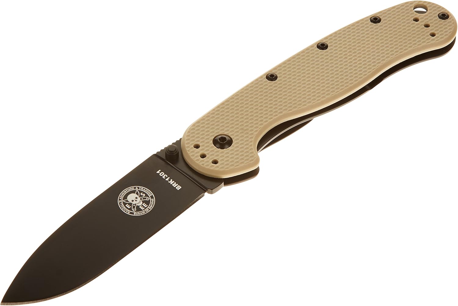 Blue Ridge Knives Avispa Desert Tan Black Knife, Desert Tan/Black