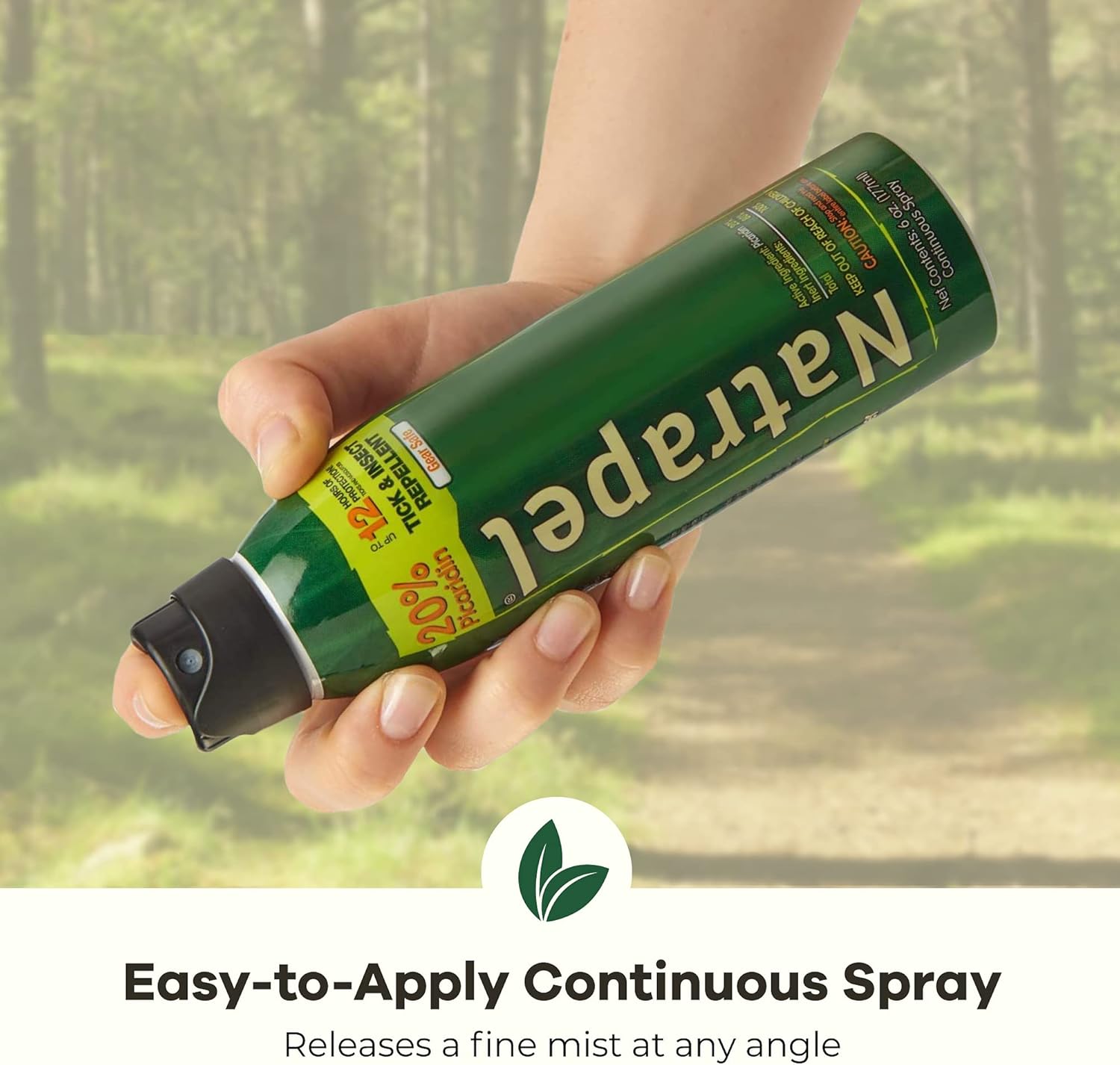 Natrapel Insect Repellent Spray, 6 oz (Pack of 2) : Health & Household