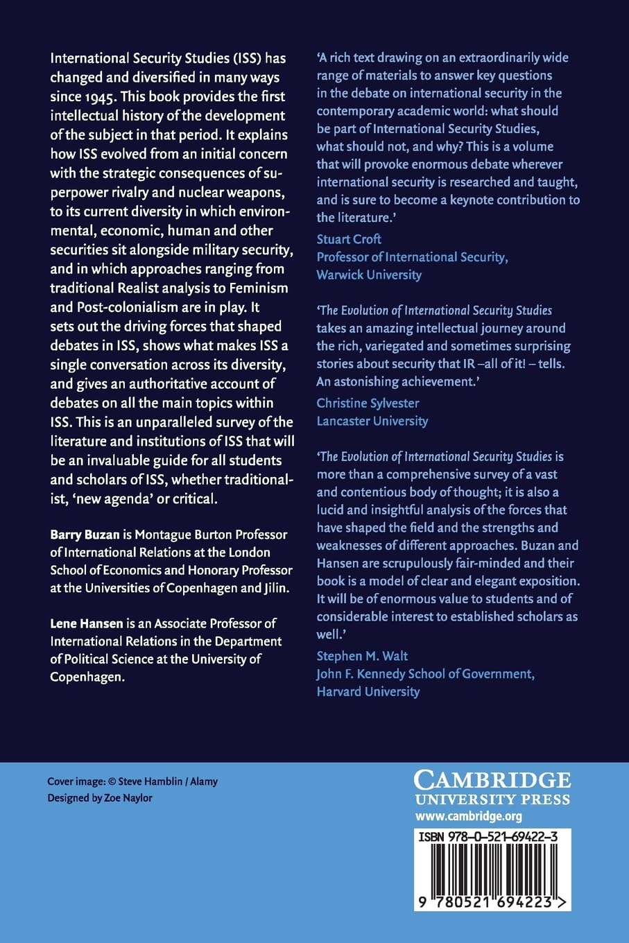 The Evolution of International Security Studies