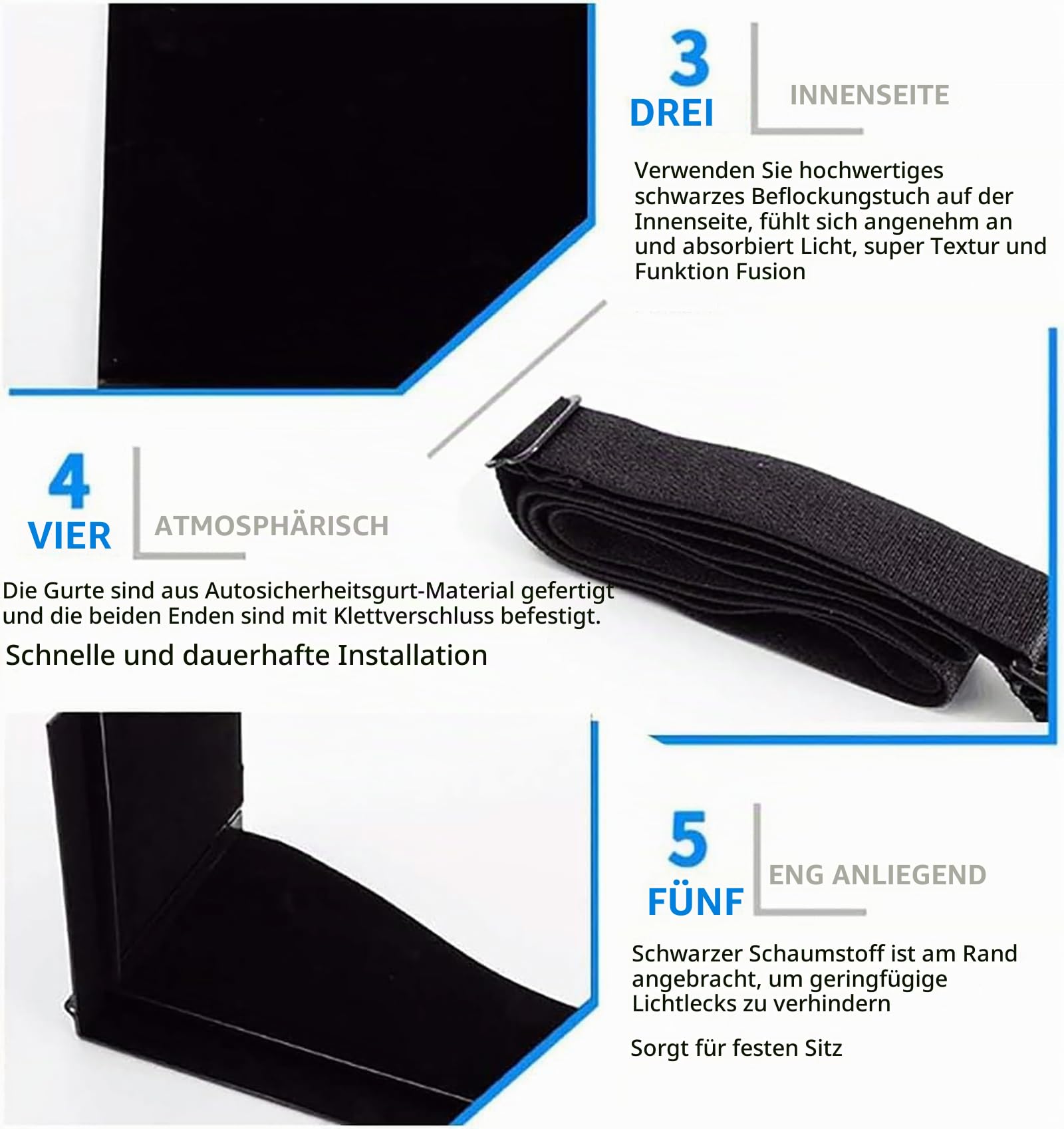 McbeAn Monitorhaube für Desktop-Computer, 29-34 Zoll Verstellbar, Tragbarer Sonnenschutz, Sichtschutz, PC-Bildschirm-Sonnenschutz, Fürs Büro, Zum Spielen