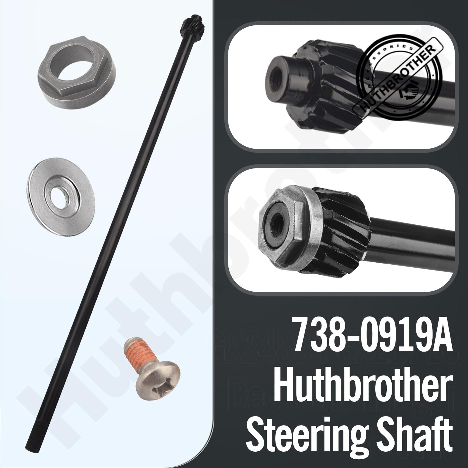 Camoo Lenkwelle Für MTD Troy Bilt Rasenmäher - 738-0919 Ersatz