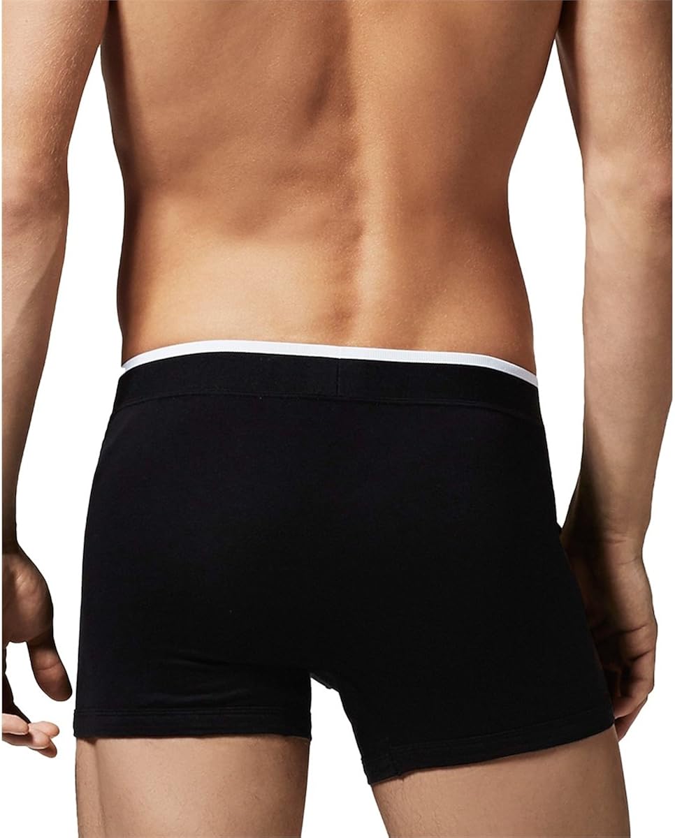 Lacoste Men's Underwear Cotton Stretch Trunks, Multipack