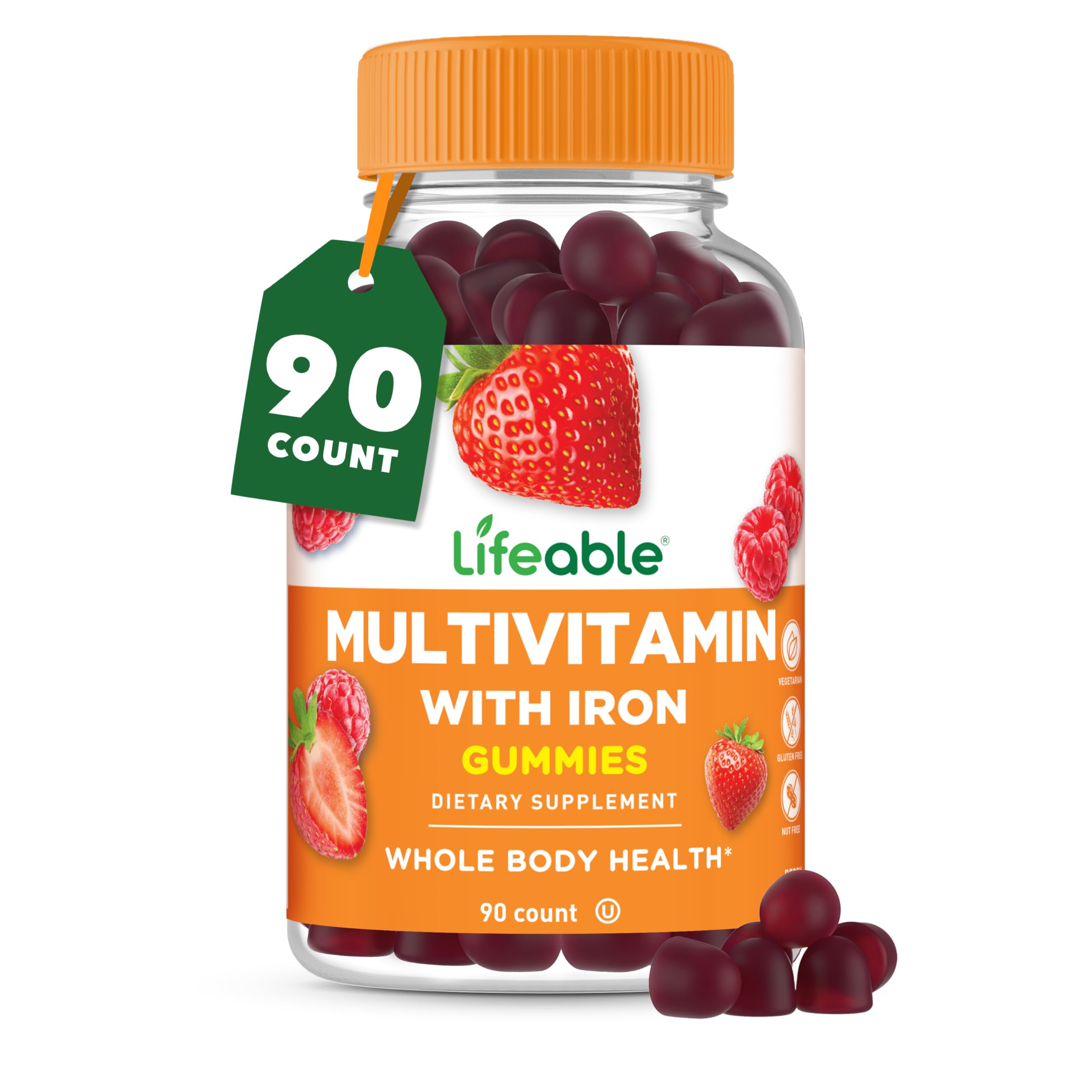 Lifeable Multivitamin with Iron