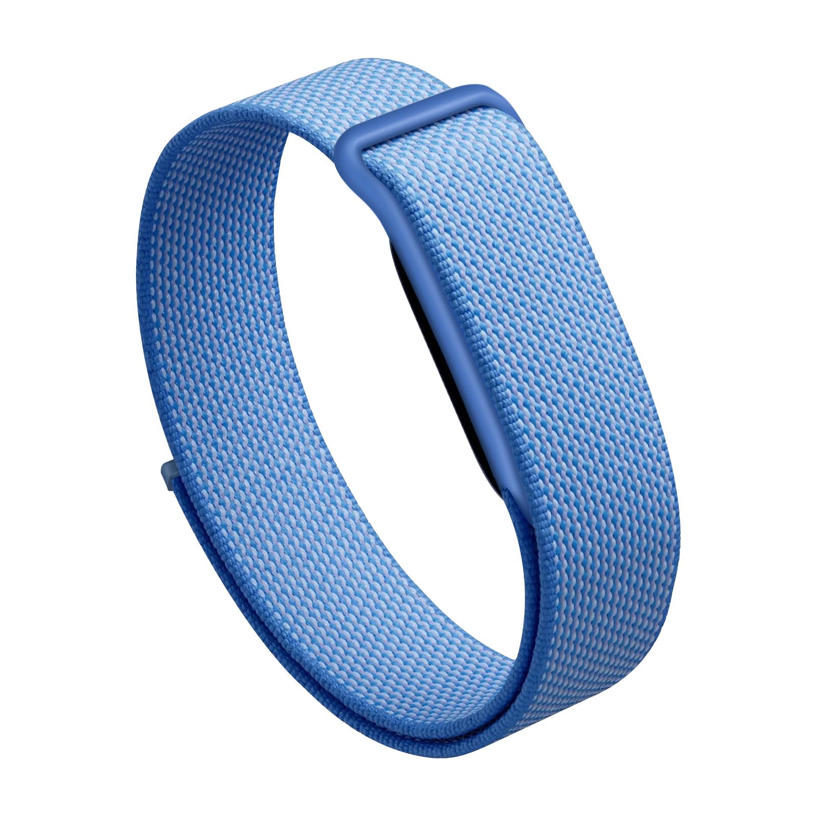 Adjustable Nylon Band for Google Fitbit Air 2026, Breathable Hook and Loop Woven Wristband, Quick-Dry Fitness Tracker Band for Sport Sleep Daily Wear