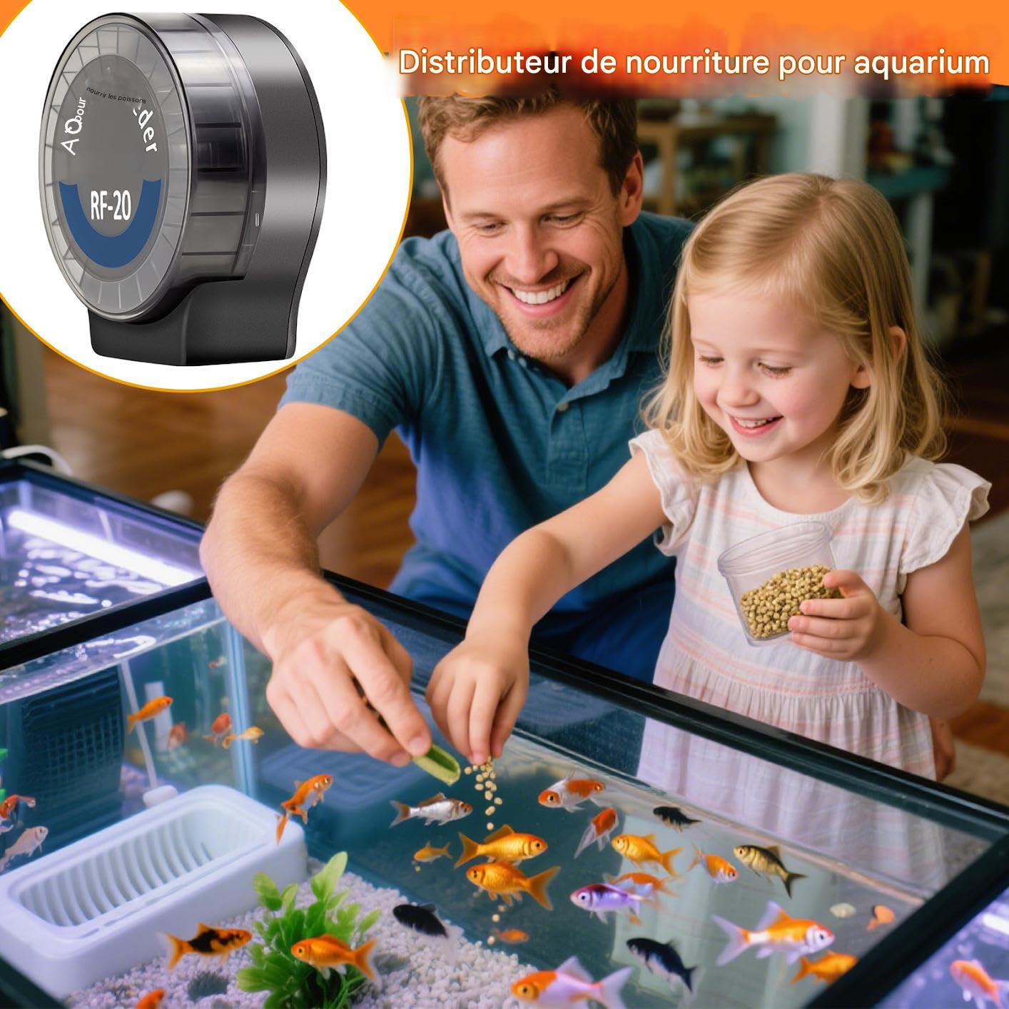 Alimentador Automático De Acuario Dispensador Automático de Alimento para | Alimentador para Pecera de Gran Capacidad Para Tortugas Bettas