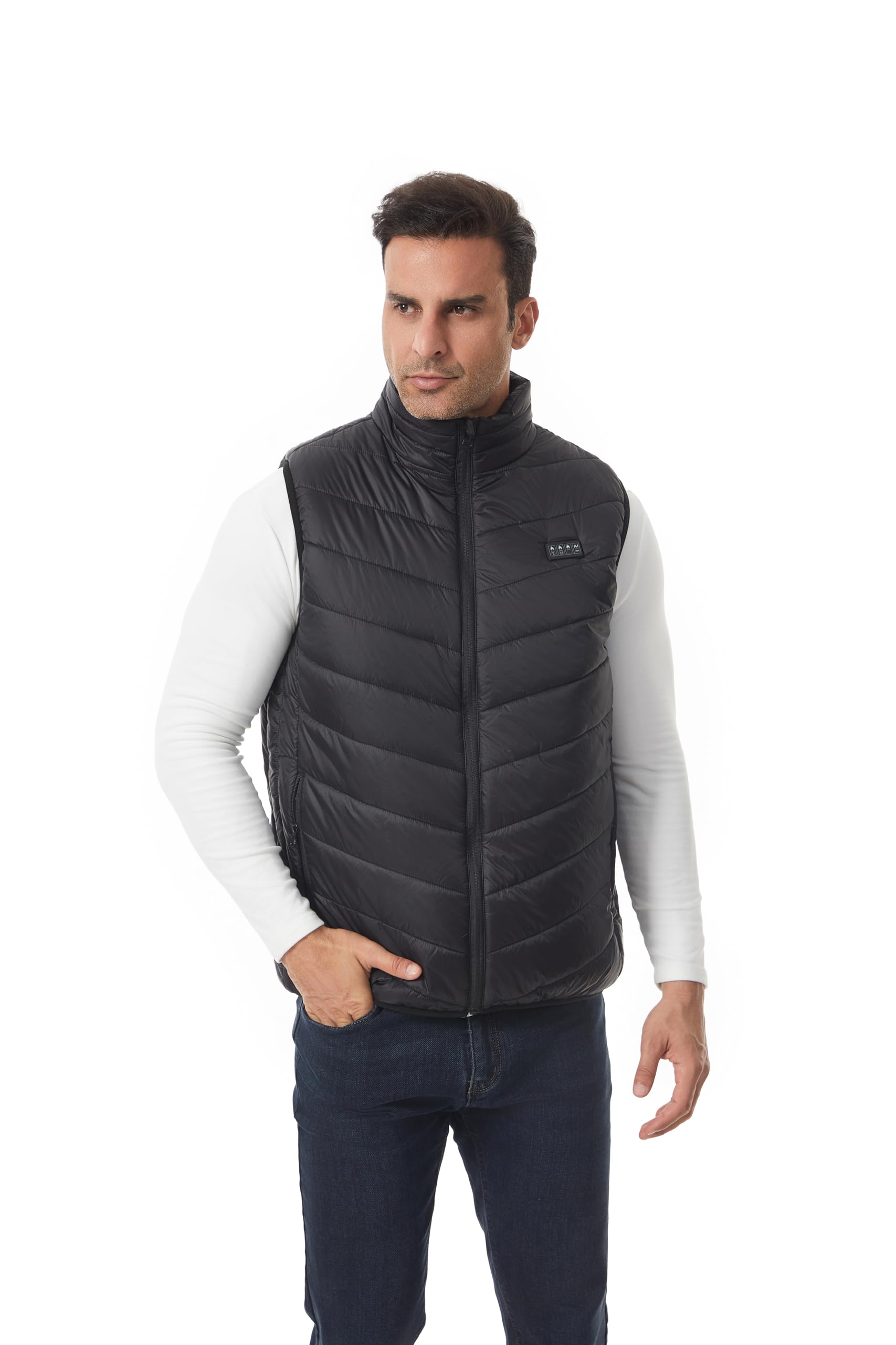 Monave Chaleco Calefactable Unisex para Pescar Motocicletas Acampar Esquiar