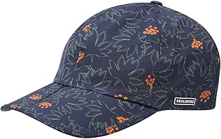 SEALSKINZ | Houghton | Unisex Waterproof Foldable Peak Leaf Print Cap Hat | Adjustable Fit | Summer & Outdoor | UV Protection SPF 40+ | Waterproof & Wearable