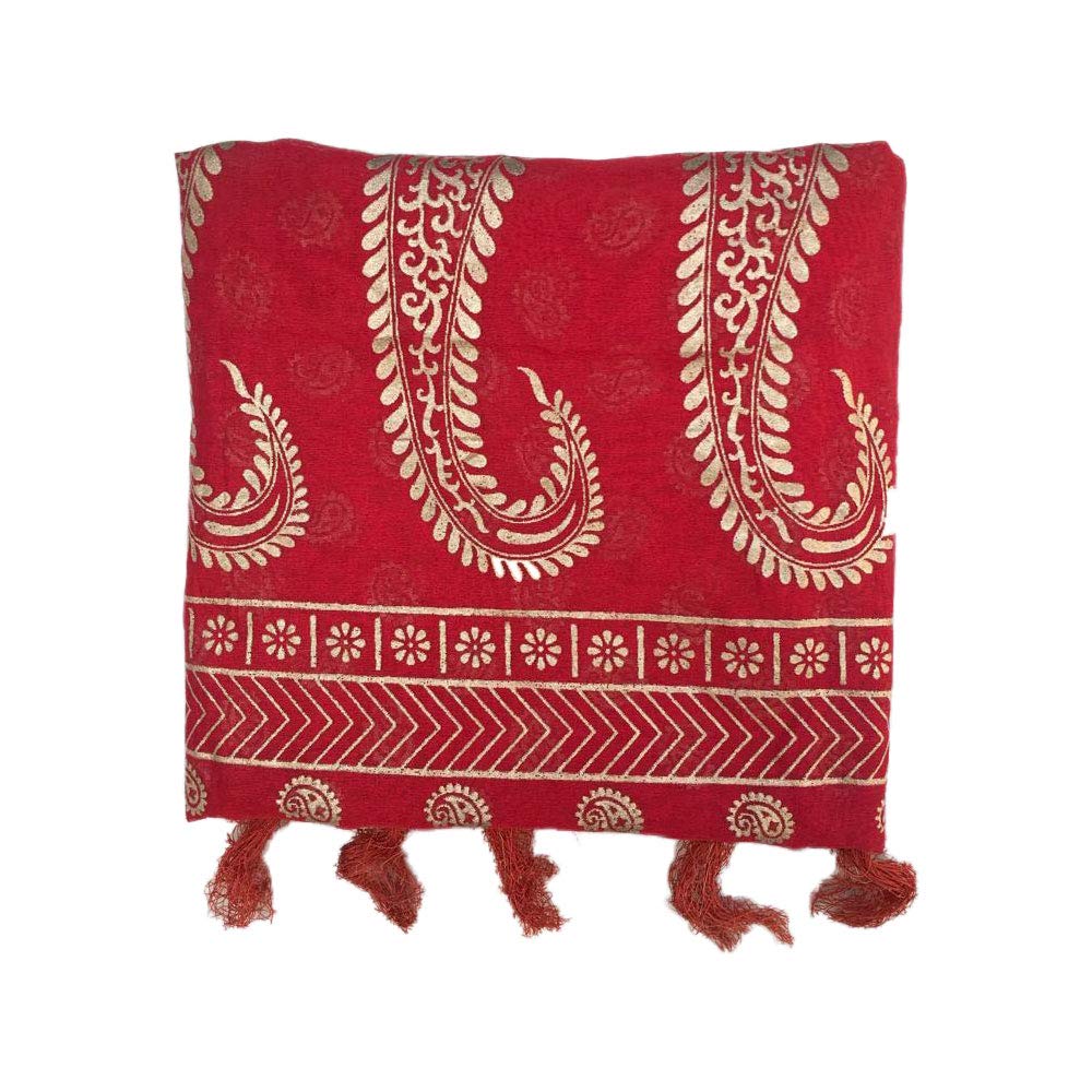 s h a h i t a j Men's Traditional Rajasthani Turban/Safa/Pagdi/Pheta Cloth (Red) for Barati/Groom/Wedding Occasion/Social Occasion-picture-33