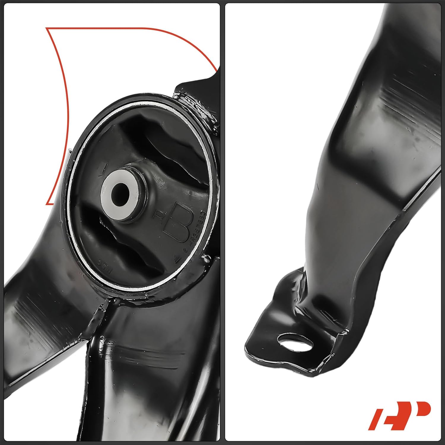 A-Premium 2PCS Front and Rear Engine Motor Mount Kit Compatible with Mitsubishi Eclipse 2006-2012, Galant 2004-2012, Endeavor 2004-2008/2010-2011, 2.4L 3.8L, Replace# MR589152, MR589155