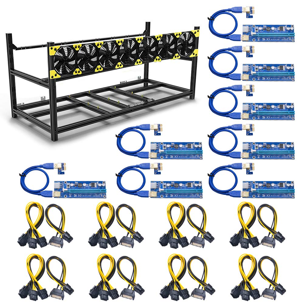 Mining Rig Frame 8 Gpu Steel Open Air Miner Mining | Desertcart Seychelles