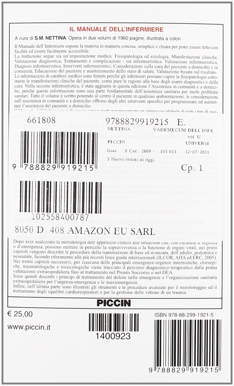 VADEMECUM DELL'INFERMIERE