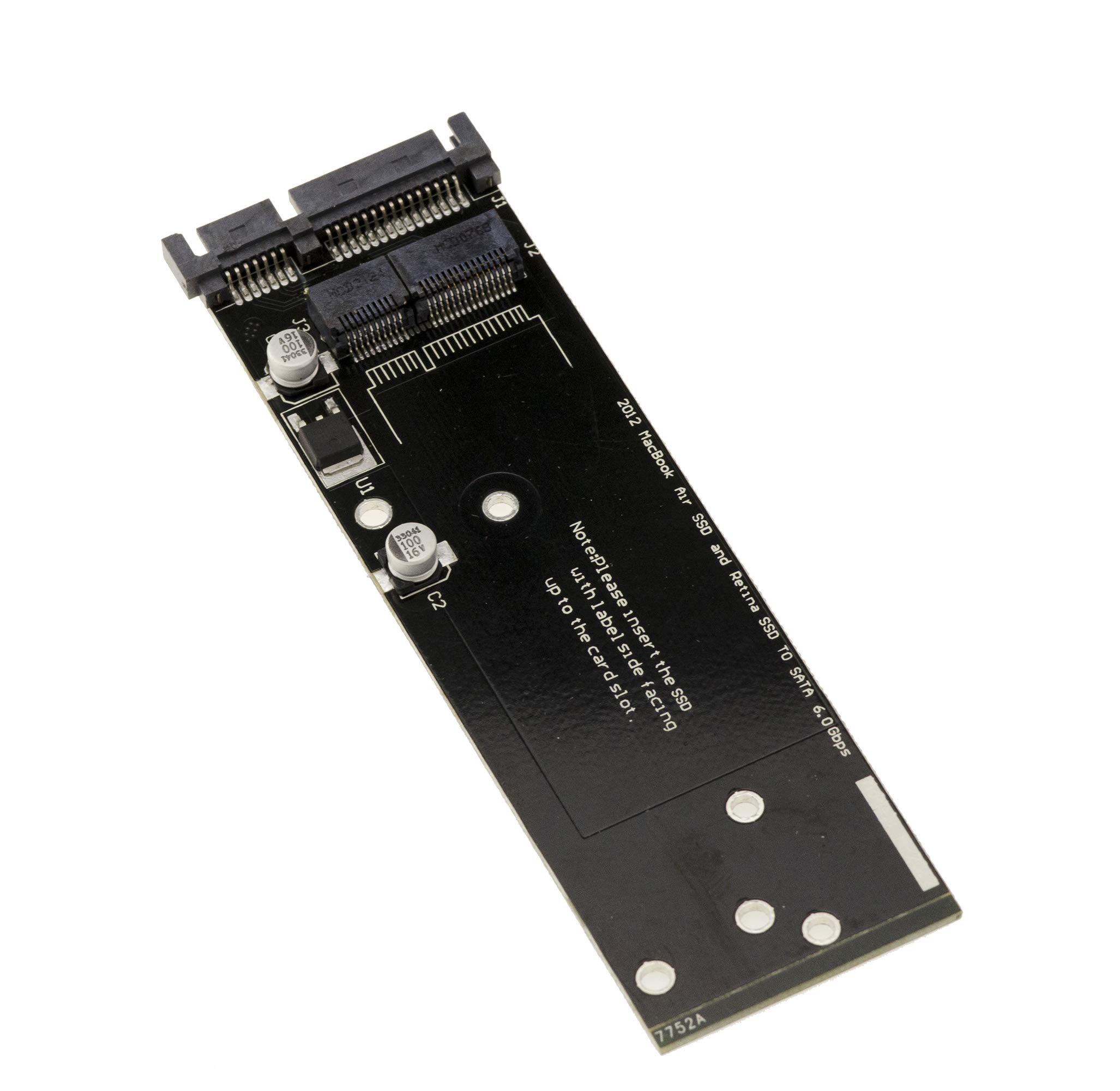 KALEA-INFORMATIQUE Adapter 8+18 pin SATA do dysków SSD Mac AIR lub Retina 2012 - PA5025G A1398 MC975 MC976 MD224 MD223 MD231 MD232 A1425 A1466 A1465 - Rok 2012