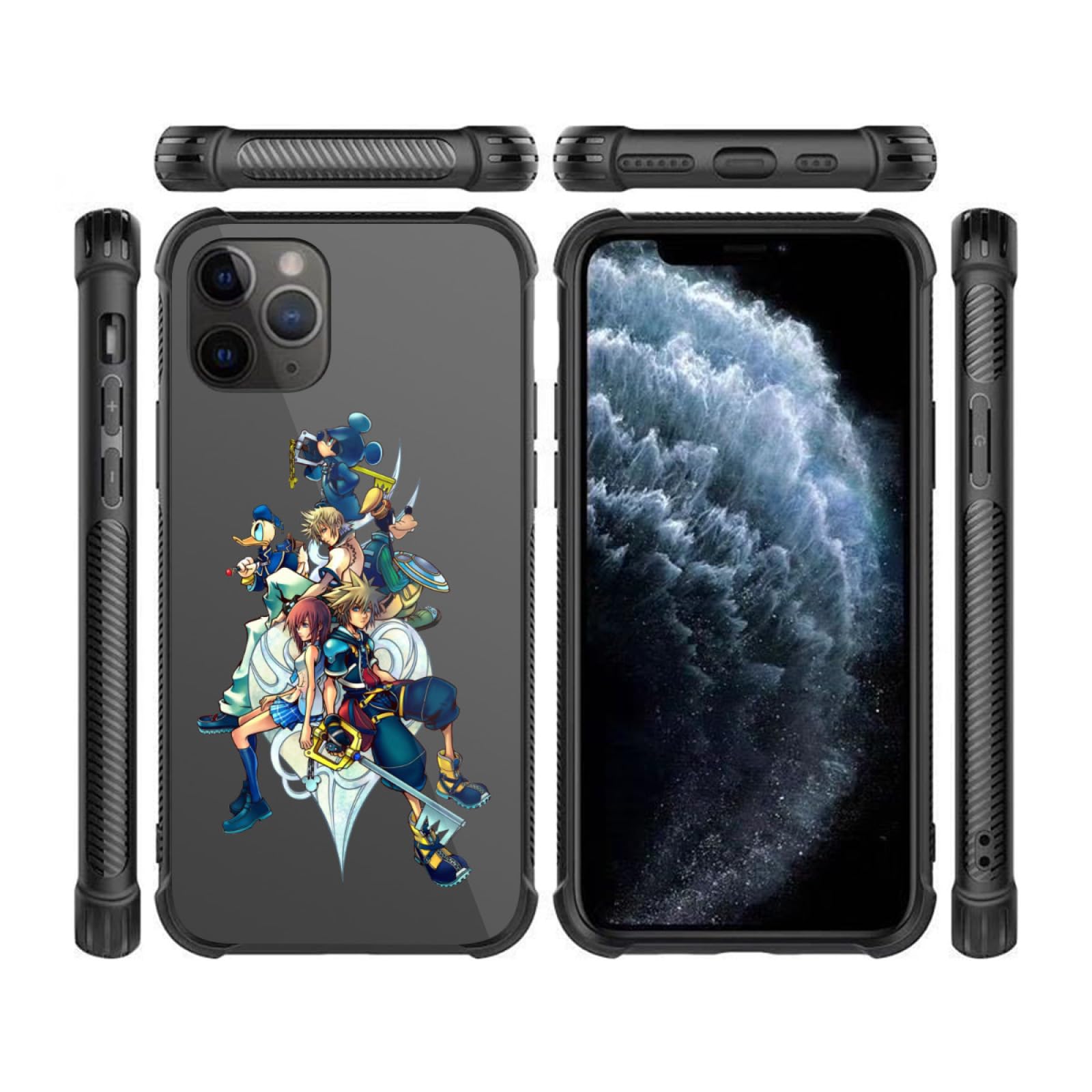 Amazon.co.jp: iPhone 12ケース iPhone 12カバー キングダムハーツ