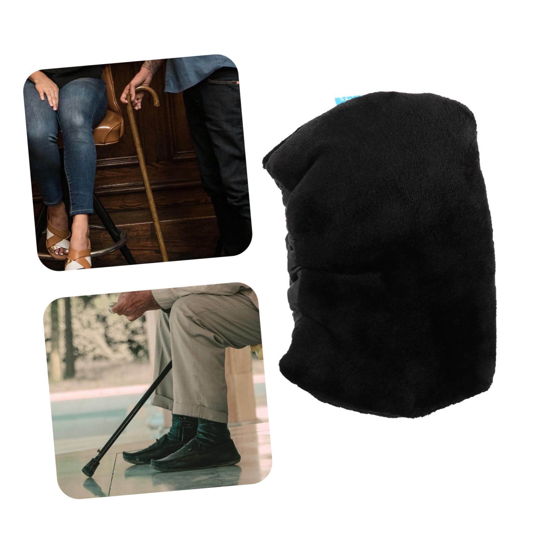 Healvian 3pares Almohadillas Acolchadas Para Muletas Cojines De Soporte Para Axilas y Manos De y Fatiga De Diseño Antideslizante y Cómodo