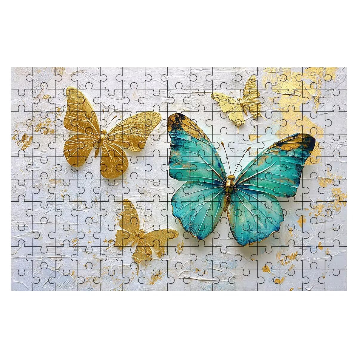 Puzzle 2000 sztuk motyl, retro puzzle dla dorosłych, klasyczne puzzle gry edukacyjne do aktywności rodzinnej, najwyższej jakości drewniane puzzle z pudełkiem na prezent dla mężczyzny, prezent dla