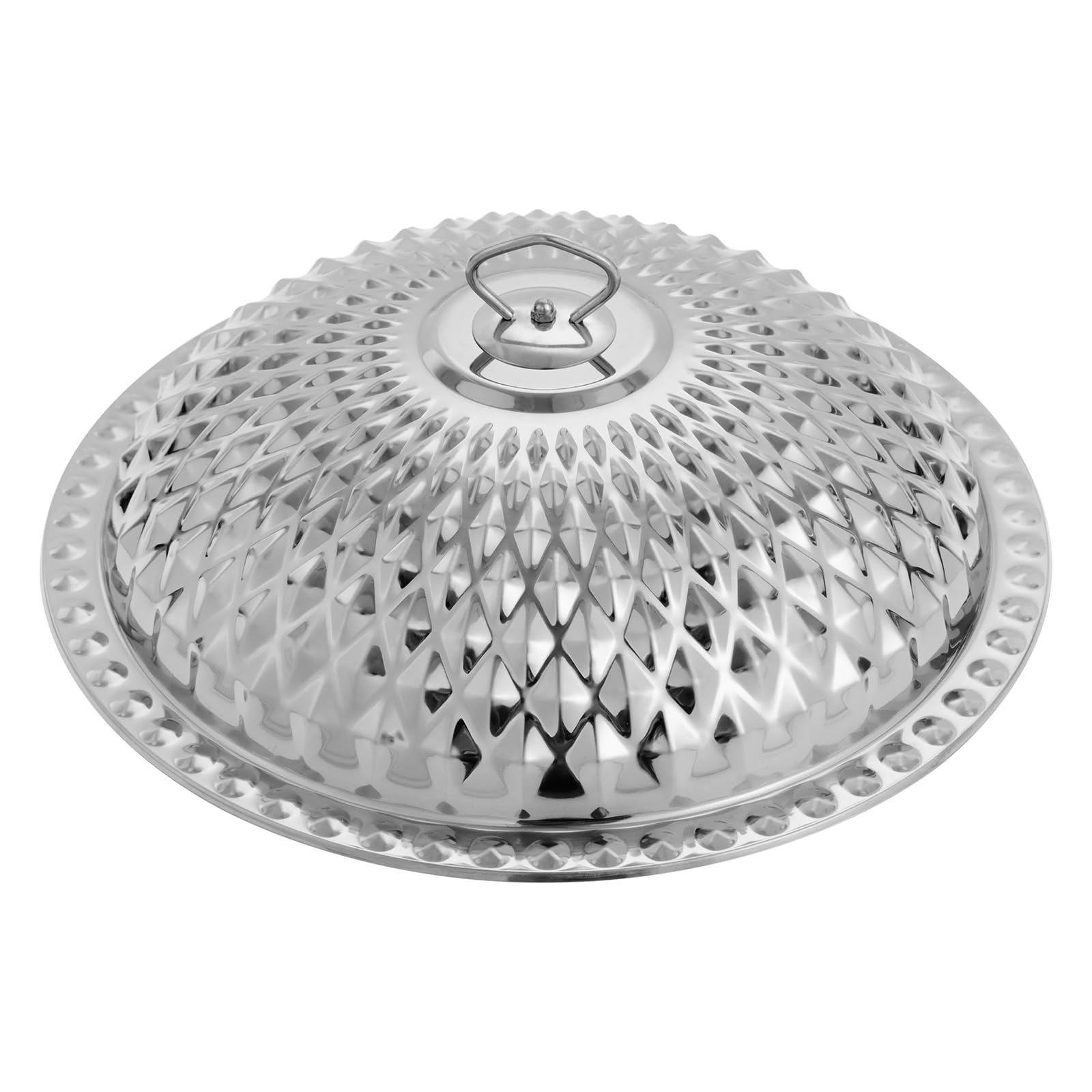 Set di scaldavivande da buffet, in acciaio inox, rotondo, con coperchio appeso, 4,76 QT, scaldavivande autoportanti per sala da pranzo e catering