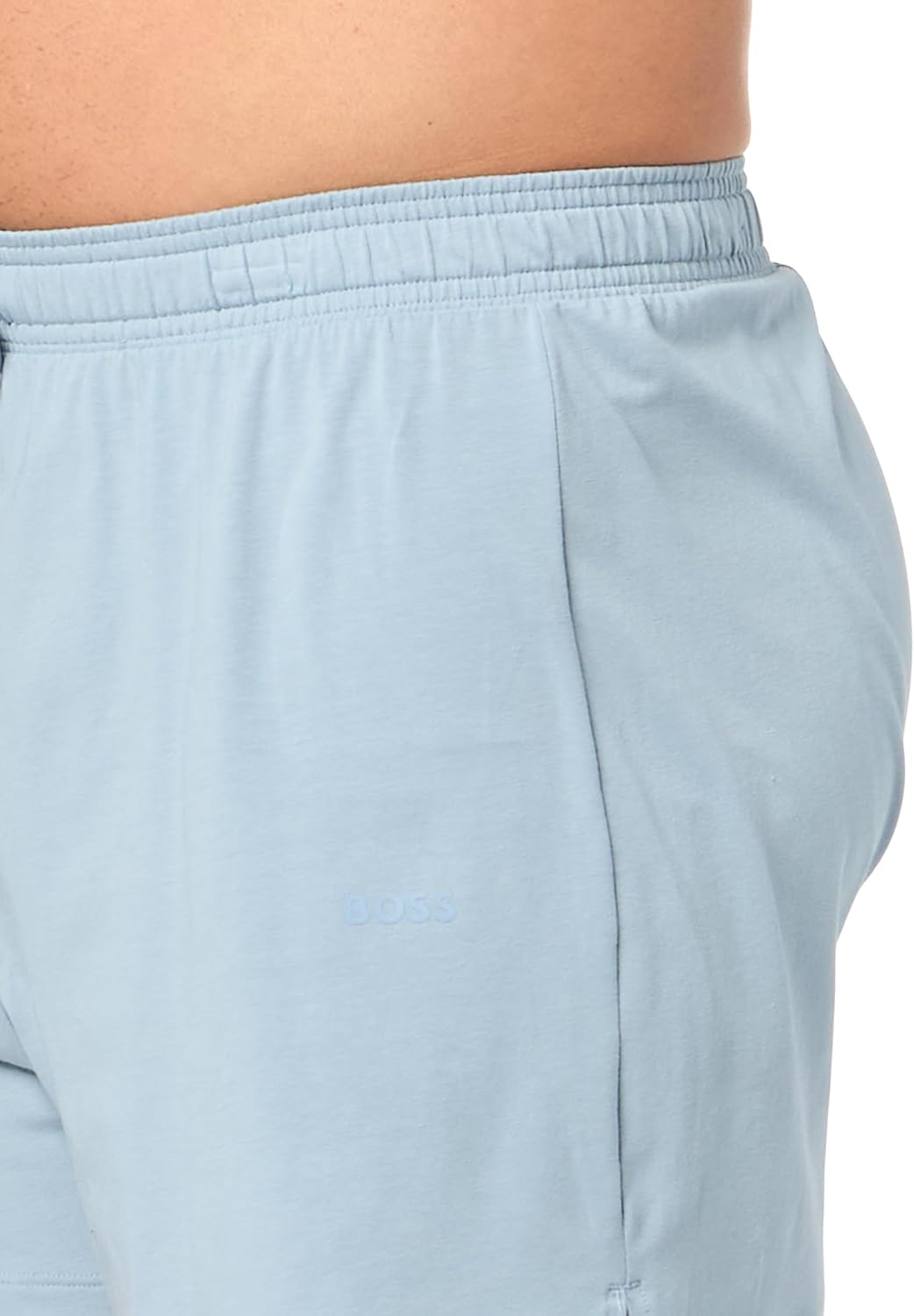BOSS, Single Jersey Small Logo Shorts, Forever Blue, L - Image 3