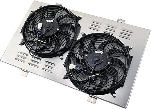 Miniatura 5 de Ventilador eléctrico de aluminio para Ford Ltd II Thunderbird Torino Mongeto Ranchero V8 1972-1979