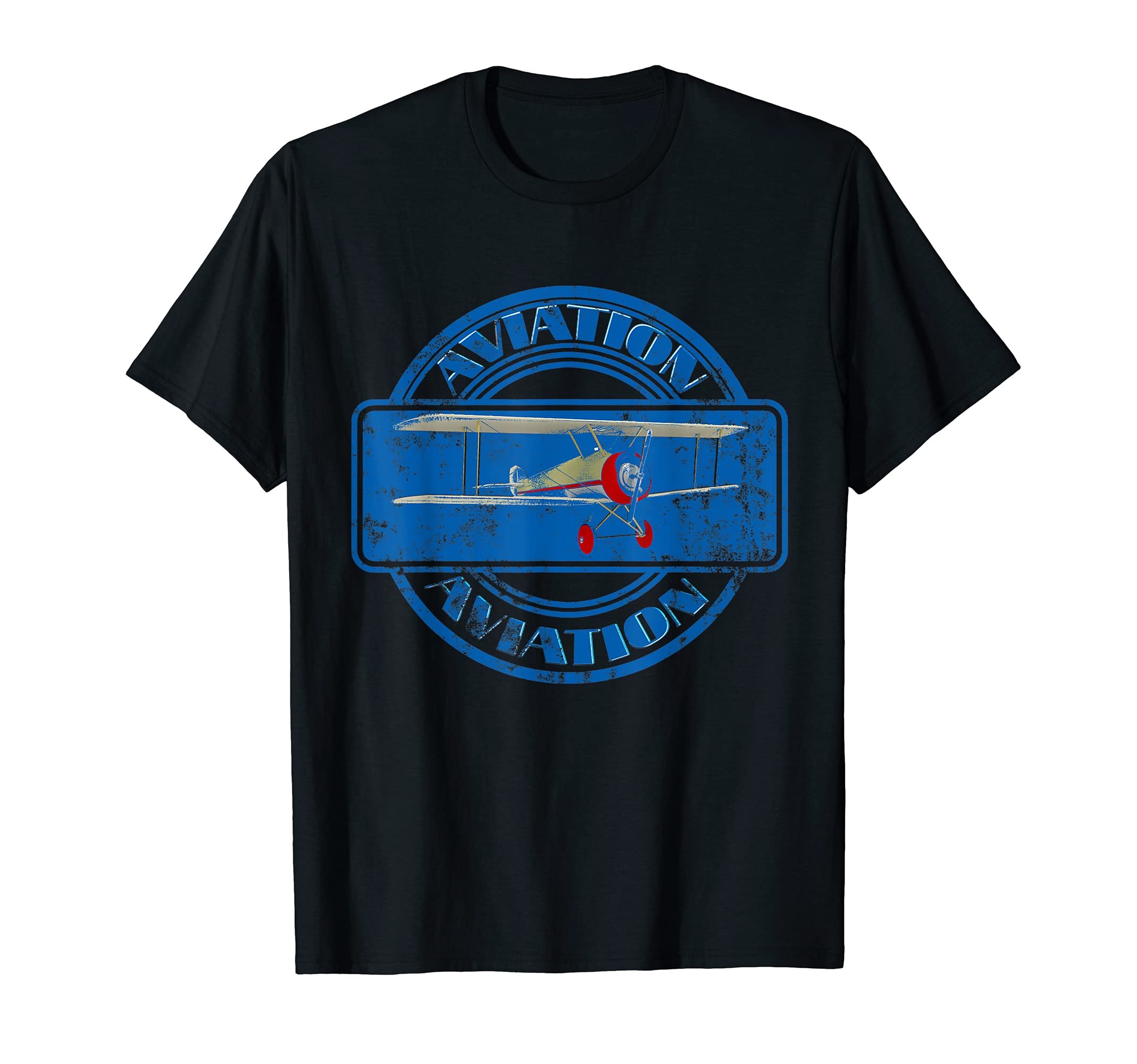 Classic Vintage Aviation Biplane T-Shirt