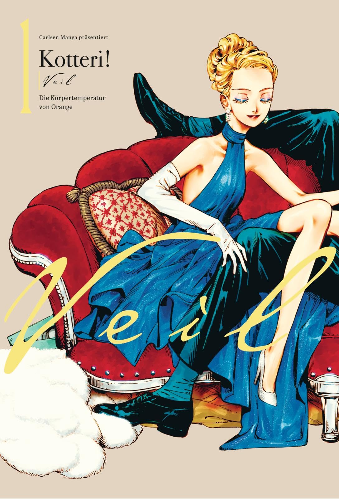 VEIL 1: Die Temperatur von Orange | Romantischer Manga mit wunderschönen, farbigen Illustrationen über über eine blinde Frau und die Liebe