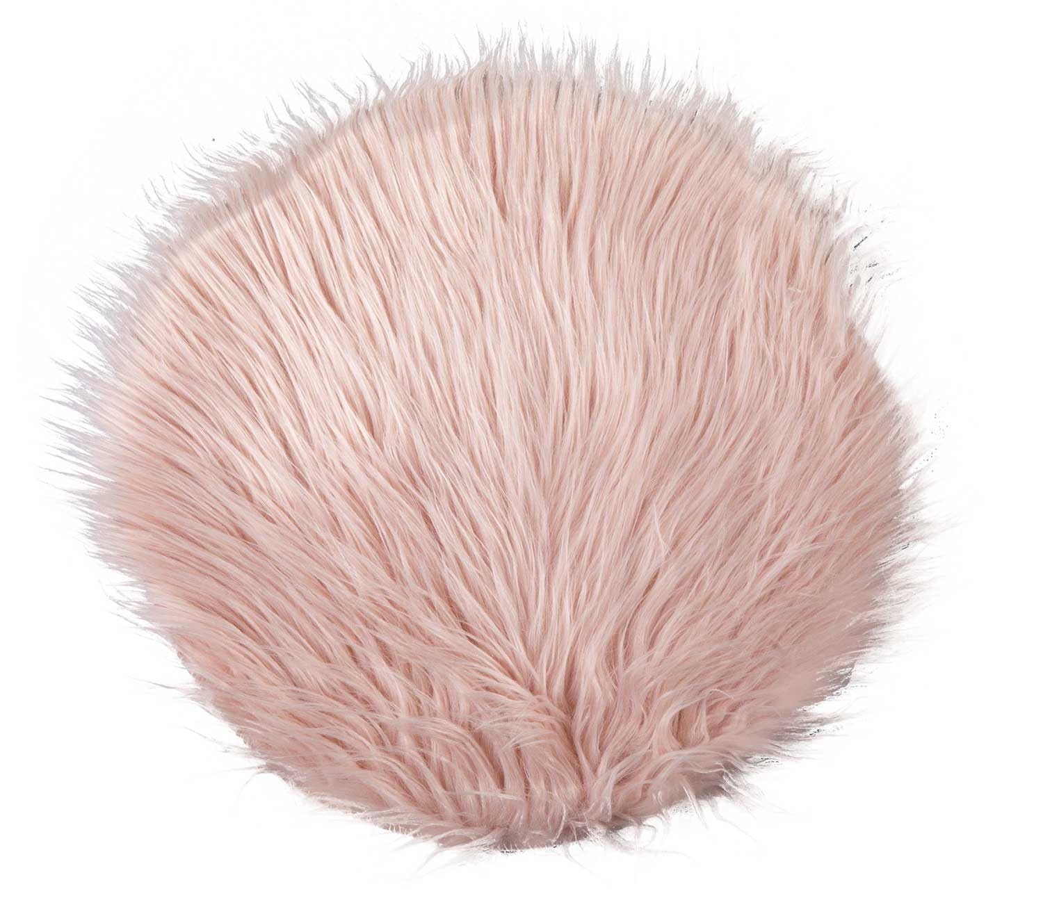 Home4You Deko-Fell Rosa Ø 32 cm