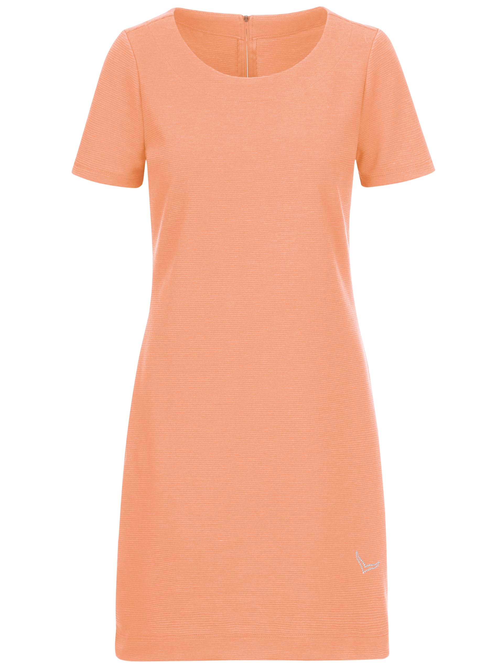 TRIGEMA Halbarm Kleid mit Kristallsteinen