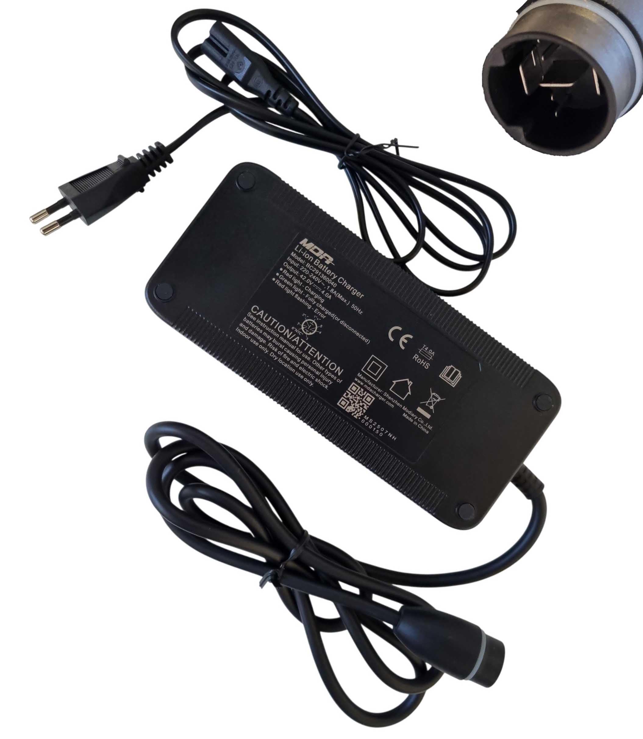 Chargeur D'Origine Pour Vélo Électrique Haibike AllTrail 7 - 42V 4A - NEUF