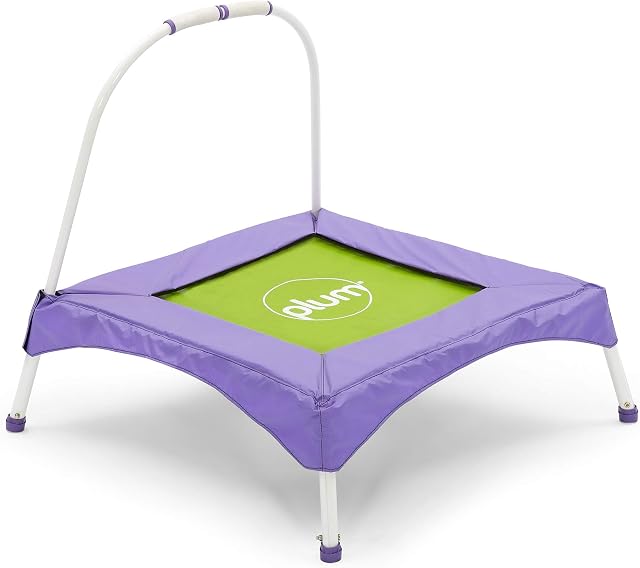 Plum My First Bouncer Children's Trampoline with Balance Handle