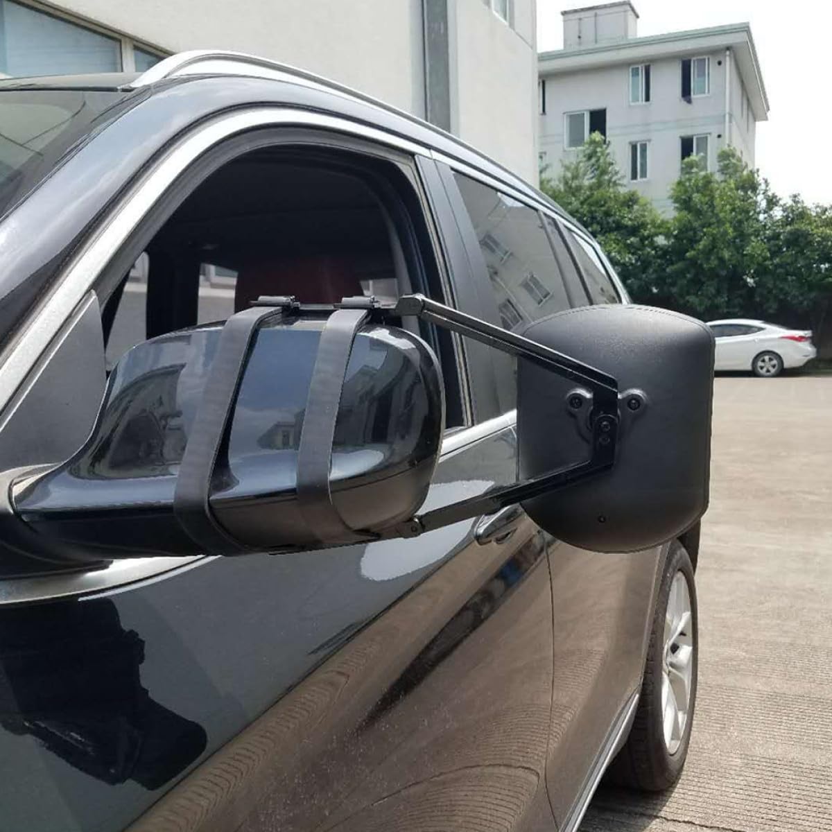 Extensión de Espejo Ajustable para Remolques y Camiones Espejo Lateral Ampliado para Remolque de Coche Accesorio para Retrovisor de Vehículo Resistente y Antivibración Uso en