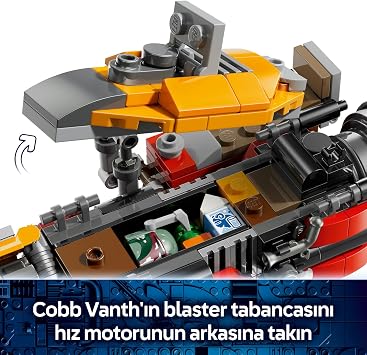 LEGO Star Wars: The Mandalorian Cobb Vanth’ın Hız Motoru 75437