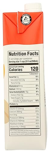 Miniatura 2 de 365 por Whole Foods Market, Leche de avena original, 32 fl. Oz
