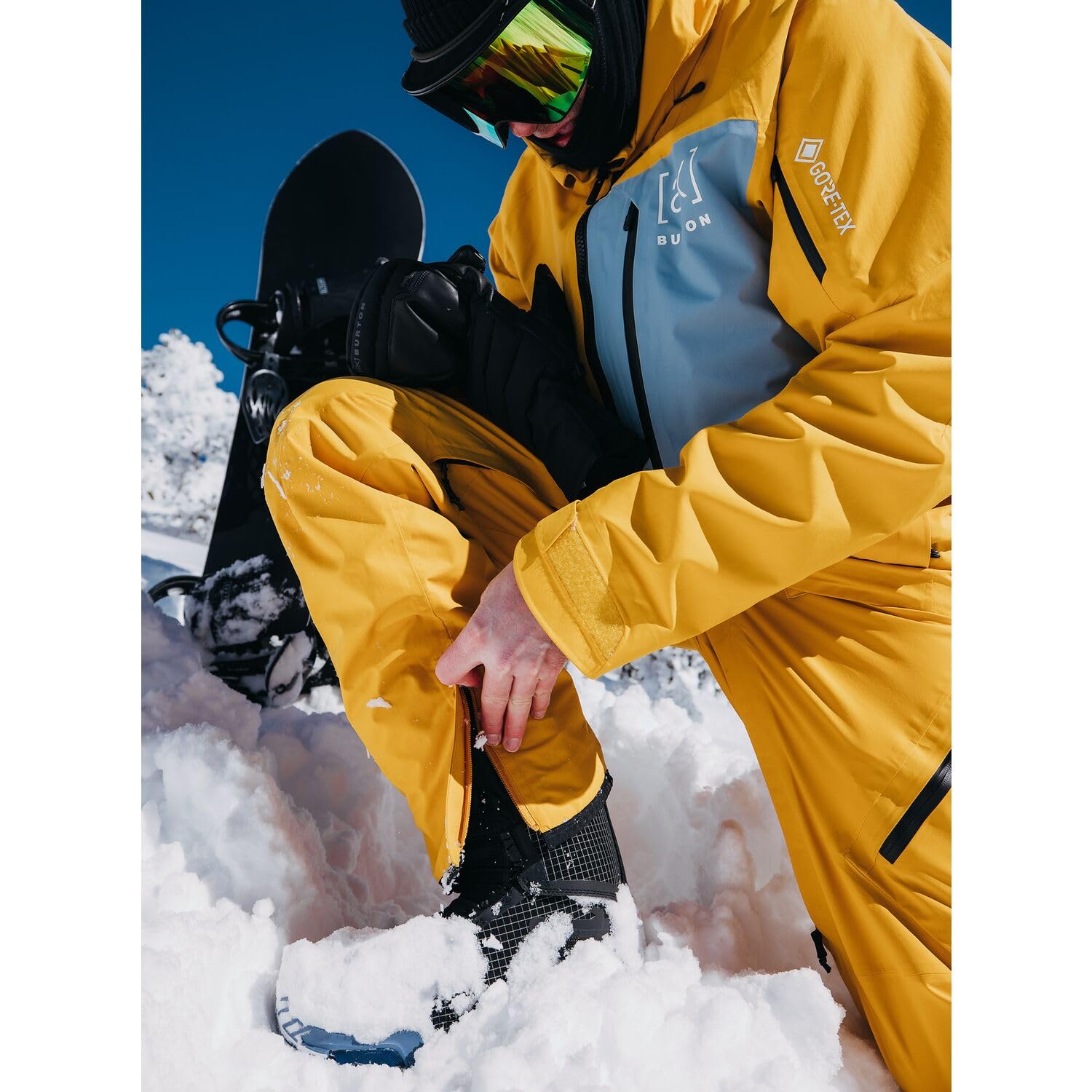 Burton - Pantaloni Da Sci/Snow [AK] Cyclic Gore-tex Goldenrod Uomo - Giallo